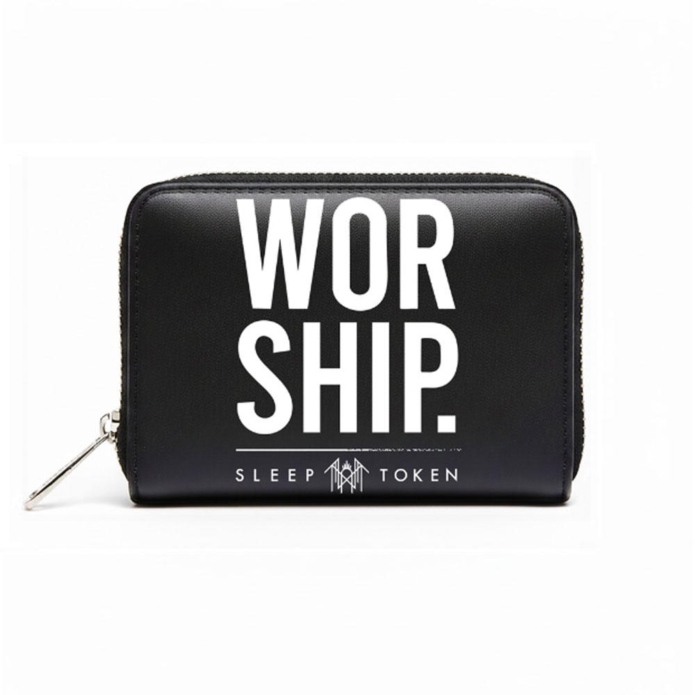 Rocksax Sleep Token - Worship Geldbörse - Schwarz/Weiß
